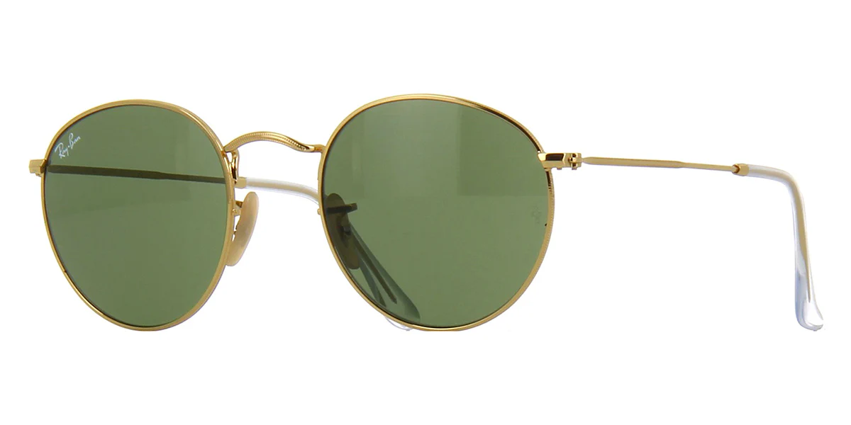 Ray-Ban Round Metal 3447 001 - As Seen on Selena Gomez & Tony Hawk