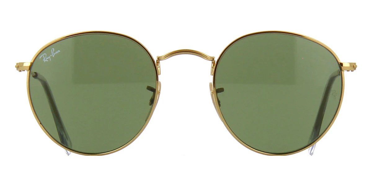 Ray-Ban Round Metal 3447 001 - As Seen on Selena Gomez & Tony Hawk - Image 2