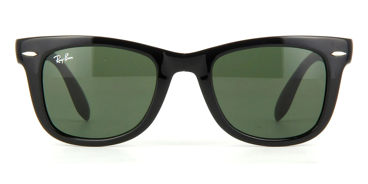 Ray-Ban Folding Wayfarer 4105 601 - As Seen On Irina Shayk & Elisabeth Moss - Image 2