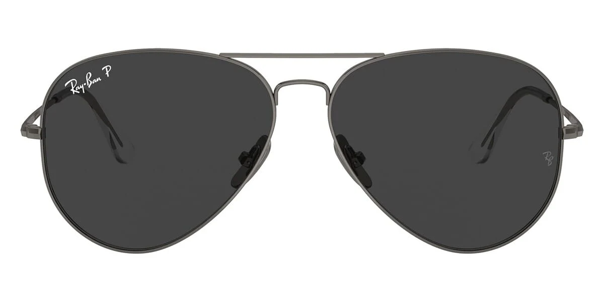 Ray-Ban Aviator Titanium RB 8089 165/48 Polarised - Image 2