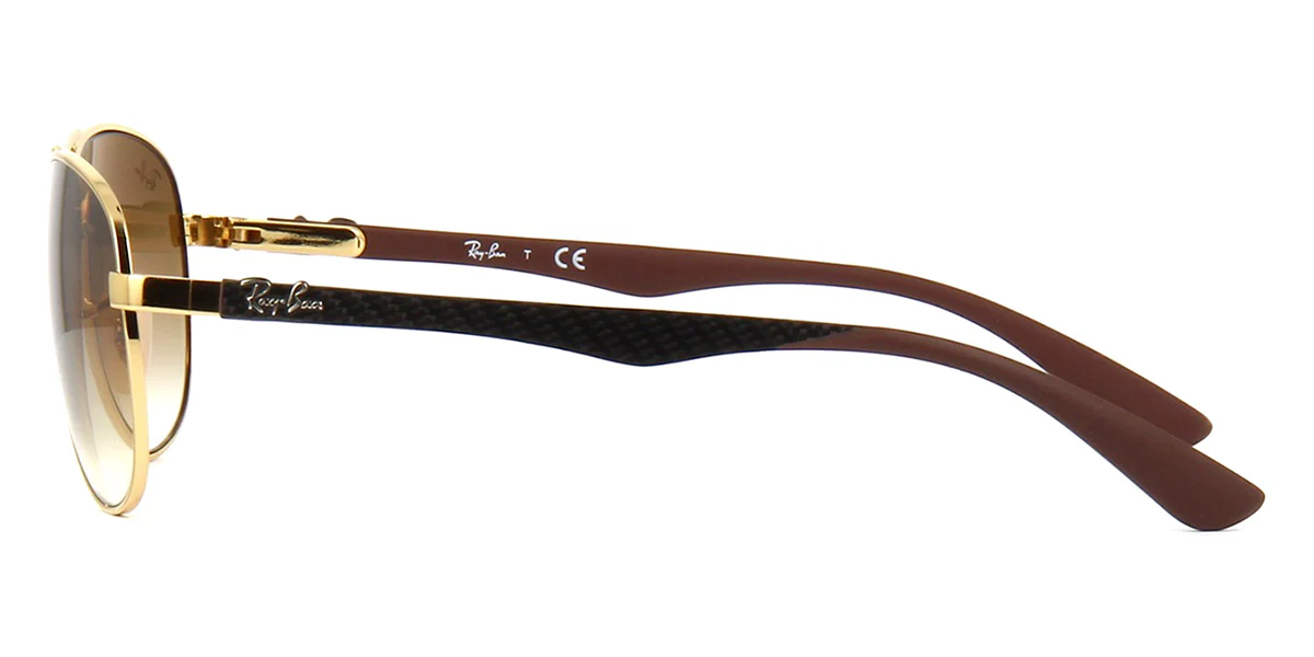 Ray-Ban Carbon Fibre RB 8313 001/51 - Image 3