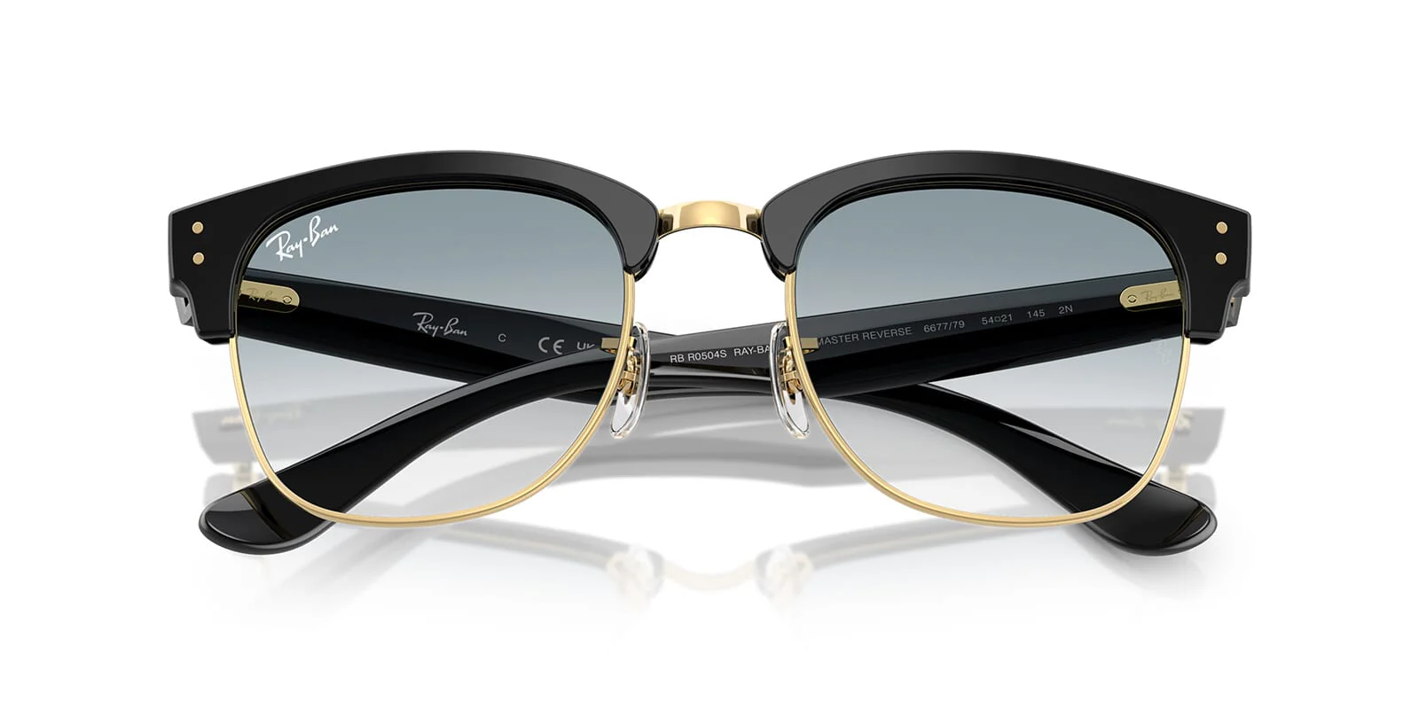 Ray-Ban Clubmaster Reverse RB R0504S 6677/79 - Image 4