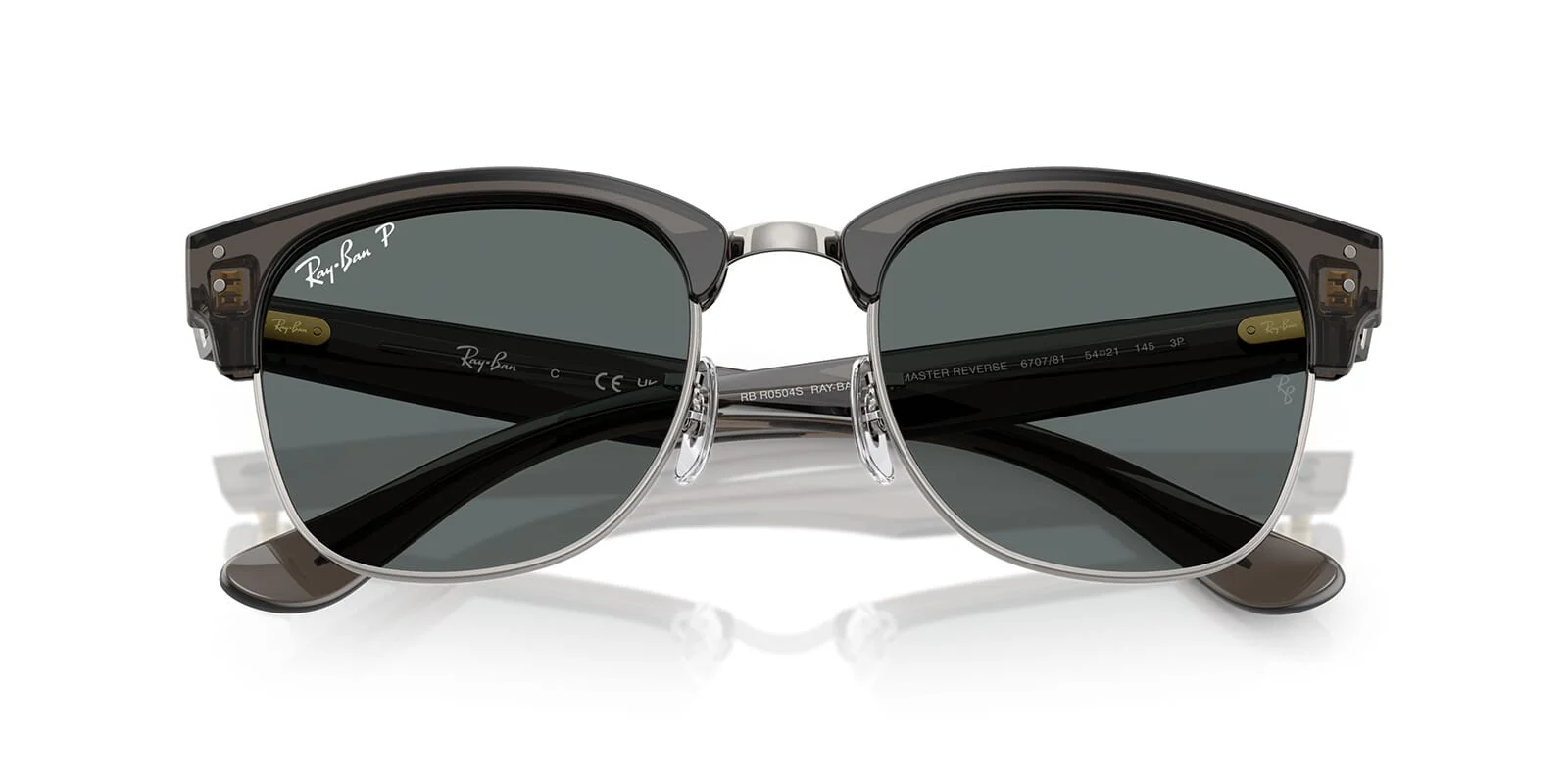 Ray-Ban Clubmaster Reverse RB R0504S 6707/81 Polarised - Image 4