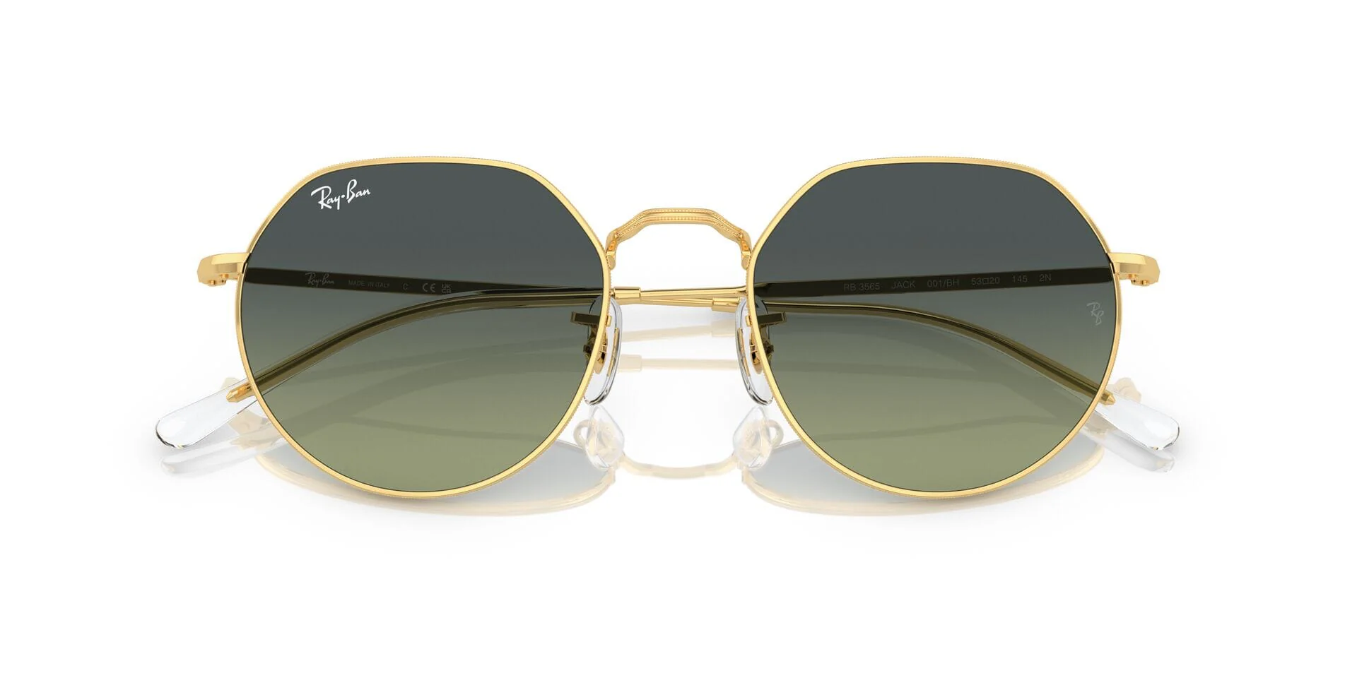Ray-Ban Jack RB 3565 001/BH - Image 4