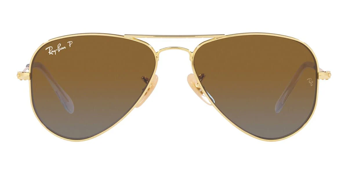 Ray-Ban Kids Aviator RJ 9506S 223/T5 Polarised Childs Frame - Image 2
