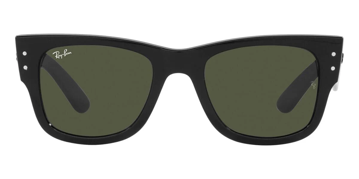 Ray-Ban Mega Wayfarer RB 0840S 901/31 - As Seen On ASAP Rocky & Lewis Hamilton - Image 2
