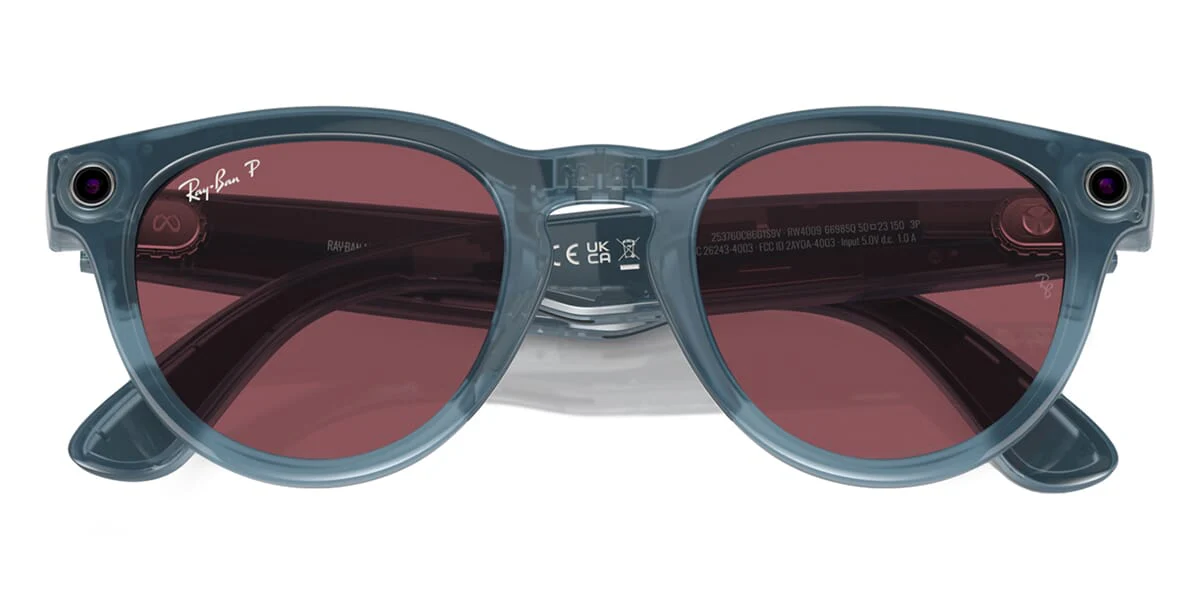Ray-Ban Meta Headliner RW4009 6698/5Q Polarised Smart Glasses - As Seen On Dominic D. Goodman - Image 2