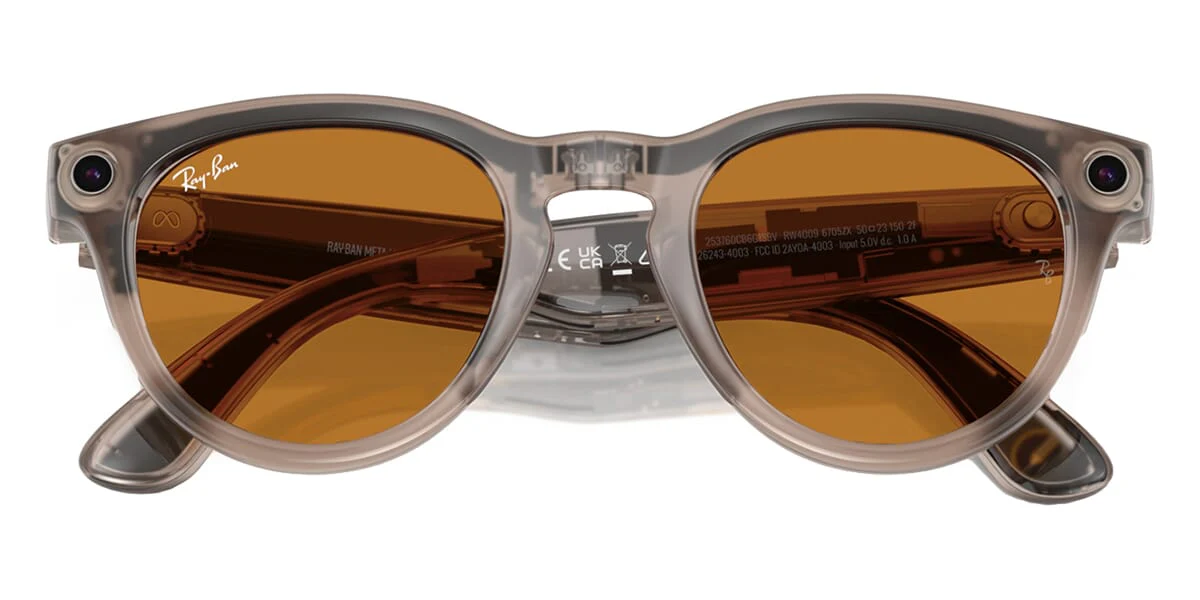 Ray-Ban Meta Headliner RW4009 6705/ZX Photochromic Smart Glasses - As Seen On Eva Chen & Altay Bayindir - Image 2