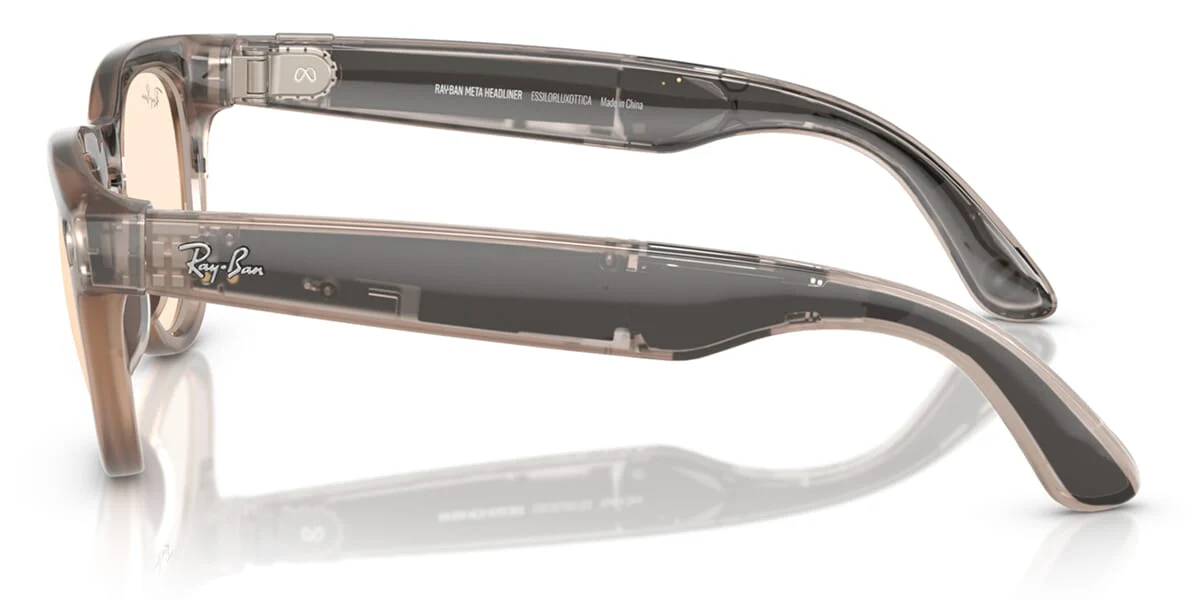 Ray-Ban Meta Headliner RW4009 6705/ZX Photochromic Smart Glasses - As Seen On Eva Chen & Altay Bayindir - Image 3