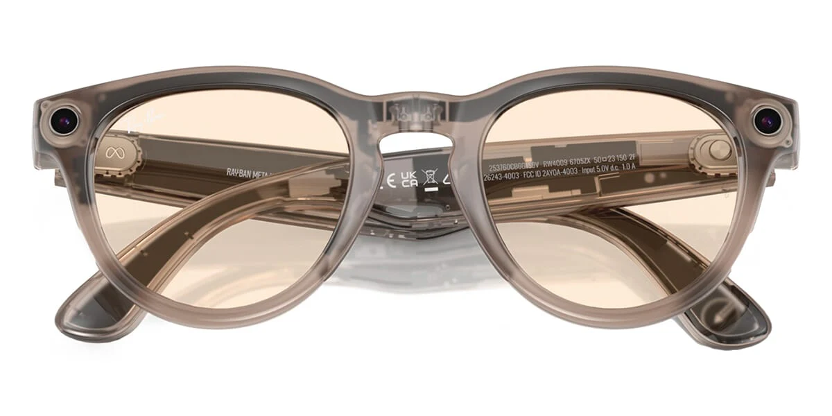 Ray-Ban Meta Headliner RW4009 6705/ZX Photochromic Smart Glasses - As Seen On Eva Chen & Altay Bayindir - Image 5