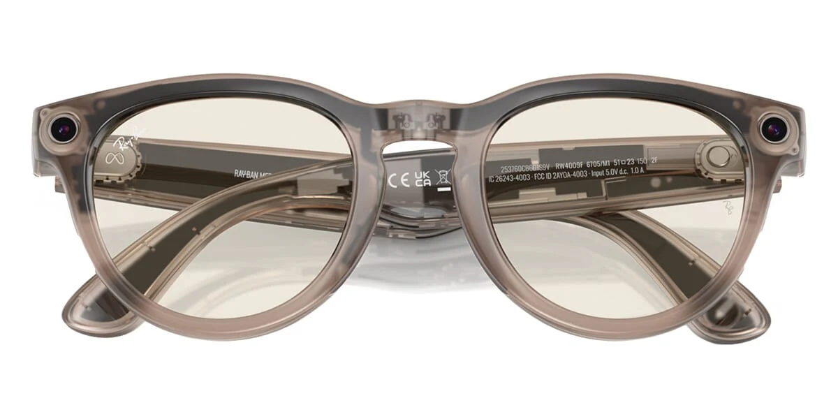 Ray-Ban Meta Headliner RW4009F 6705/M1 Photochromic Smart Glasses - Image 4