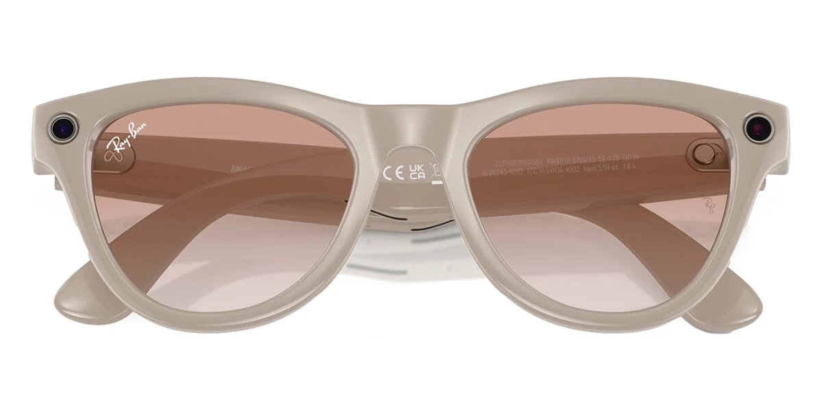 Ray-Ban Meta Skyler RW4010 6700/13 Smart Glasses - As Seen On Little Simz - Image 2