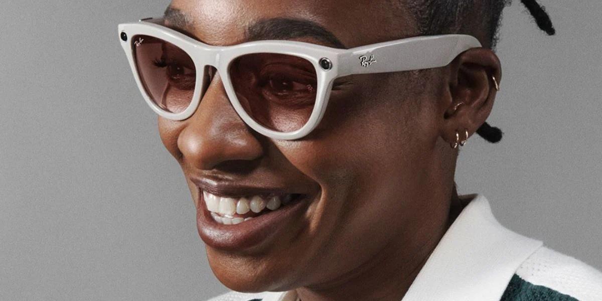 Ray-Ban Meta Skyler RW4010 6700/13 Smart Glasses - As Seen On Little Simz - Image 6