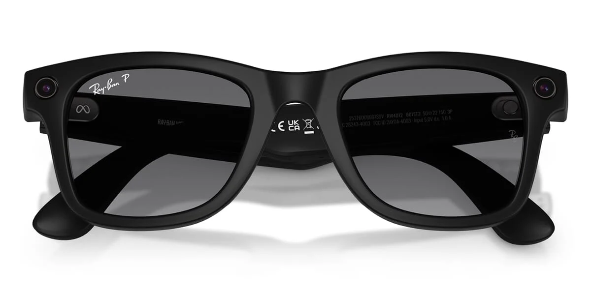Ray-Ban Meta Wayfarer Gen 2 RW4012 601S/T3 Polarised Smart Glasses - As Seen On Daryl Sabara & Lainey Wilson - Image 2