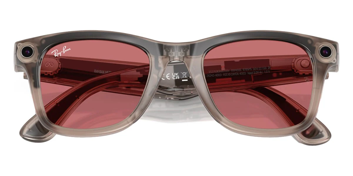 Ray-Ban Meta Wayfarer RW4006 6705/P5 Photochromic Smart Glasses - As Seen On Teyana Taylor & Tinie Tempah - Image 2