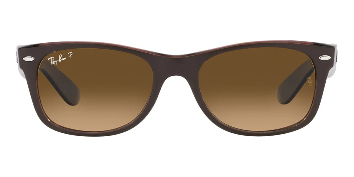 Ray-Ban New Wayfarer RB 2132 6608/M2 Polarised - As Seen On Robbie Williams & Steve Coogan - Image 2