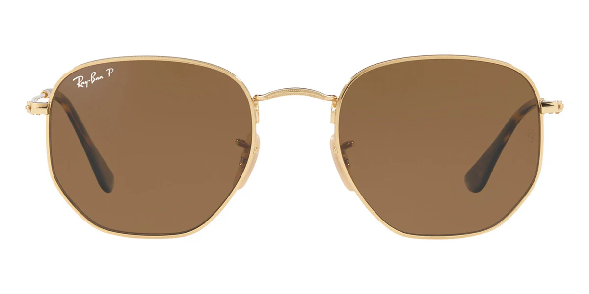 Ray-Ban Hexagonal RB 3548N 001/57 Polarised - As Seen On Justin Bieber & Jurnee Smollett - Image 2