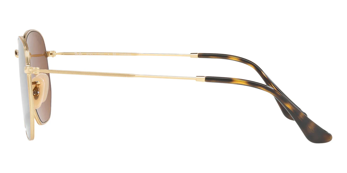 Ray-Ban Hexagonal RB 3548N 001/57 Polarised - As Seen On Justin Bieber & Jurnee Smollett - Image 3