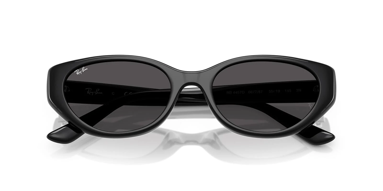 Ray-Ban RB 4457D 6677/87 - As Seen On Lewis Hamilton & Zoey Deutch - Image 4