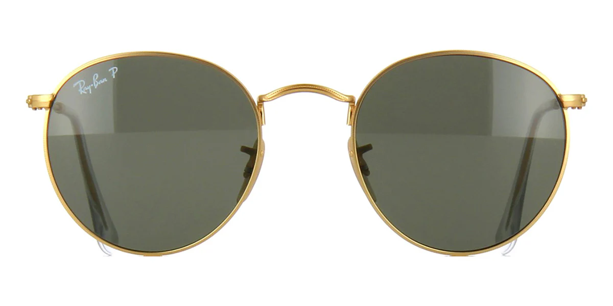 Ray-Ban Round Metal 3447 11258 Polarised - As Seen On Pippa Middleton & Lando Norris - Image 2