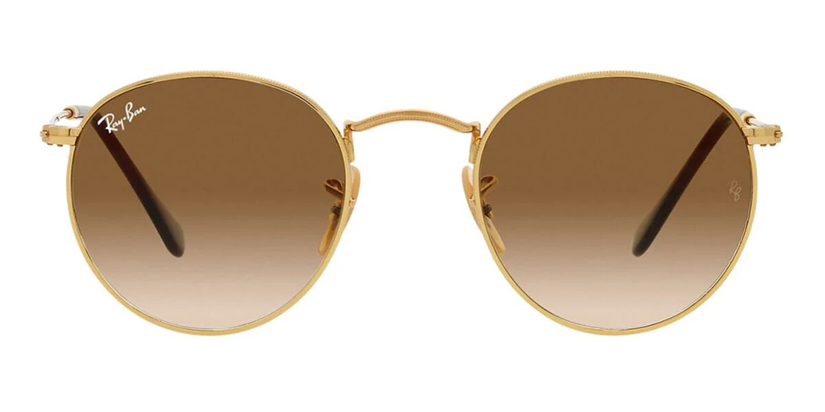 Ray-Ban Round Metal RB 3447 001/51 - As Seen On Gemma Owen & Ne-Yo - Image 2