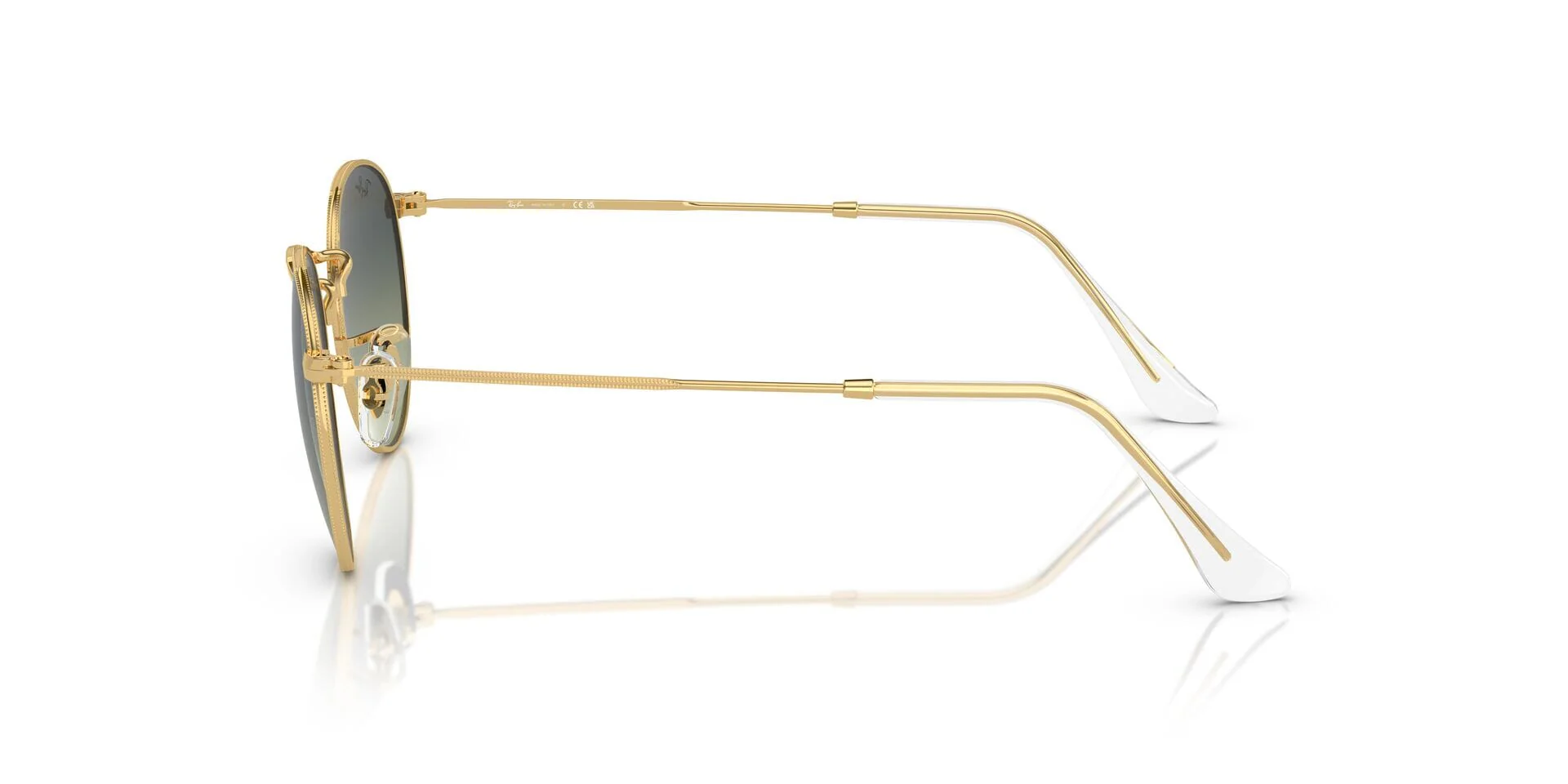 Ray-Ban Round Metal RB 3447 001/BH - Image 3