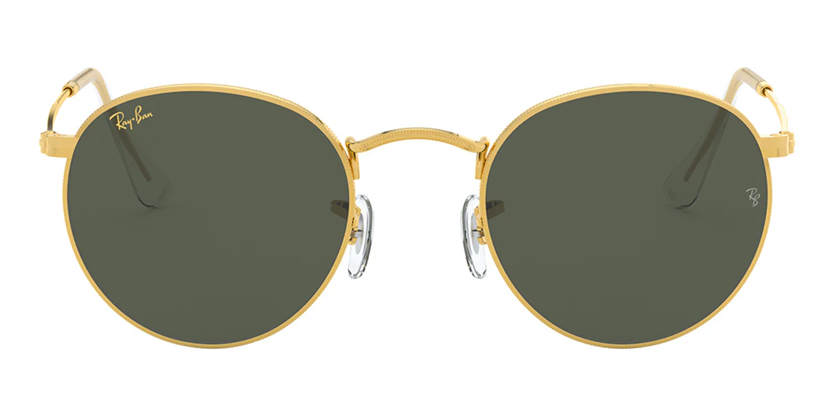 Ray-Ban Round Metal RB 3447 9196/31 - As Seen On Maura Higgins & Poppy Delevingne - Image 2