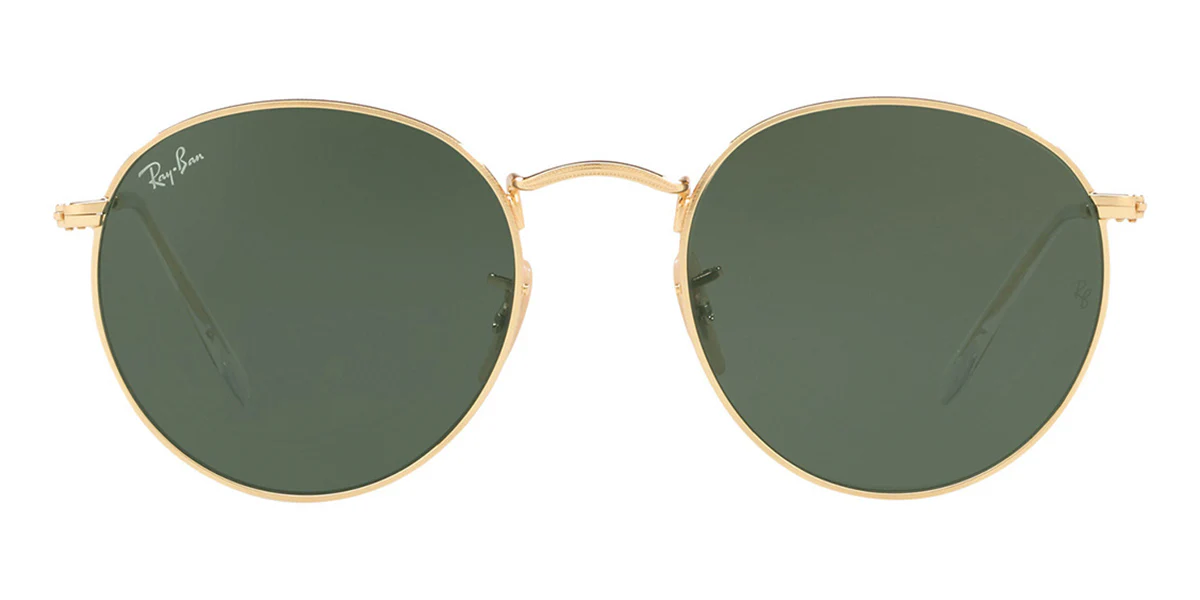 Ray-Ban Round Metal RB 3447N 001 - As Seen On Lewis Capaldi & Emma Roberts - Image 2