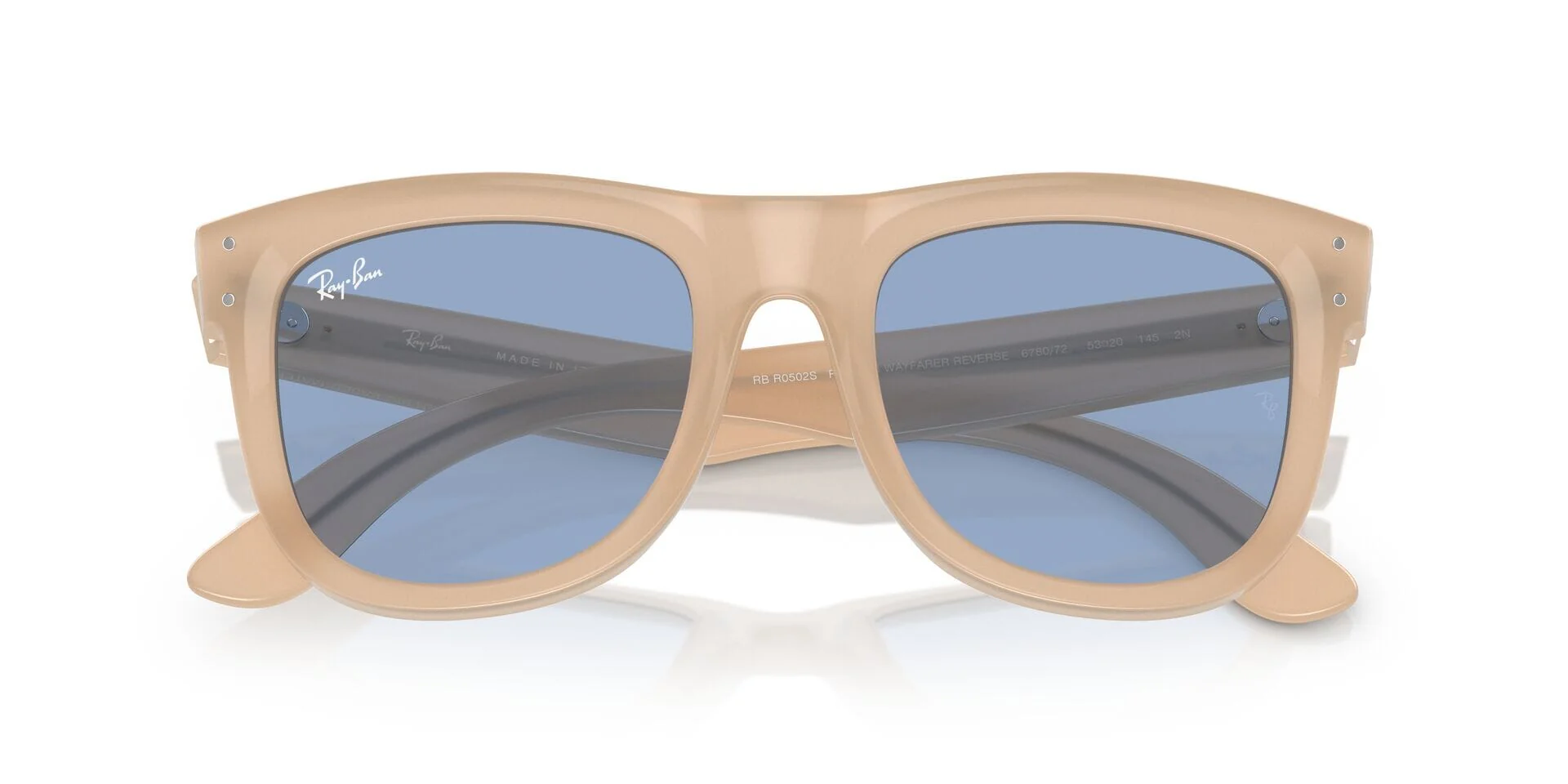 Ray-Ban Wayfarer Reverse RB R0502S 6780/72 - As Seen On Charles Leclerc & Arthur Leclerc - Image 4