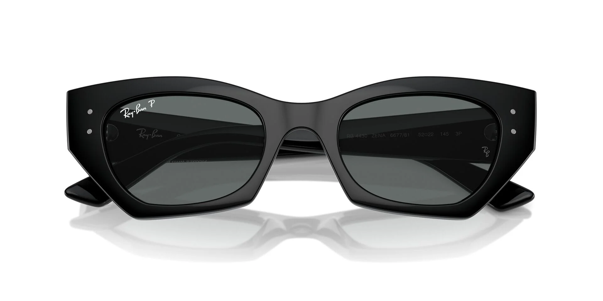 Ray-Ban Zena RB 4430 6677/81 Polarised - As Seen On Emily Ratajkowski & Chandler Kinney - Image 4
