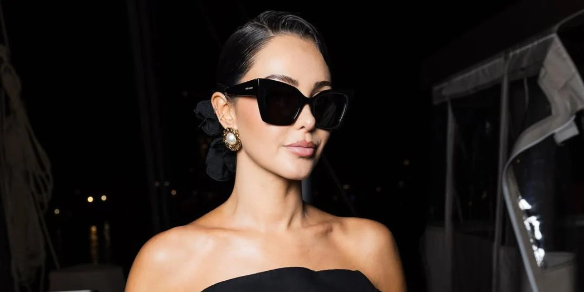 Saint Laurent Sun SL 552 001 - As Seen On Nabilla Benattia - Image 4