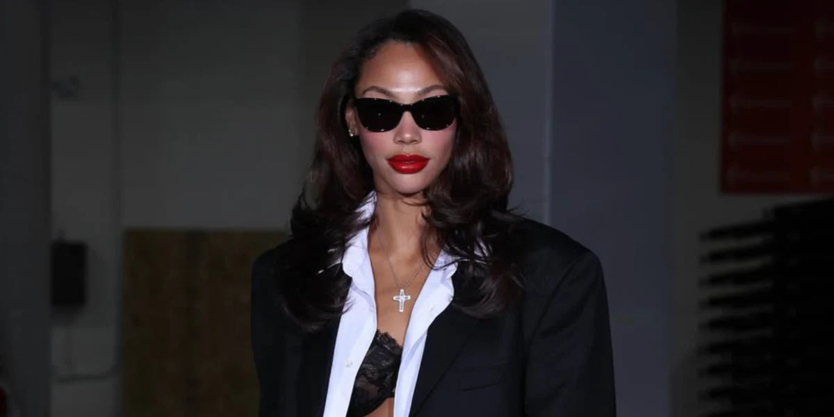 Saint Laurent Sun SL 587/K 001 - As Seen On Olivia Munn & Kysre Gondrezick - Image 5