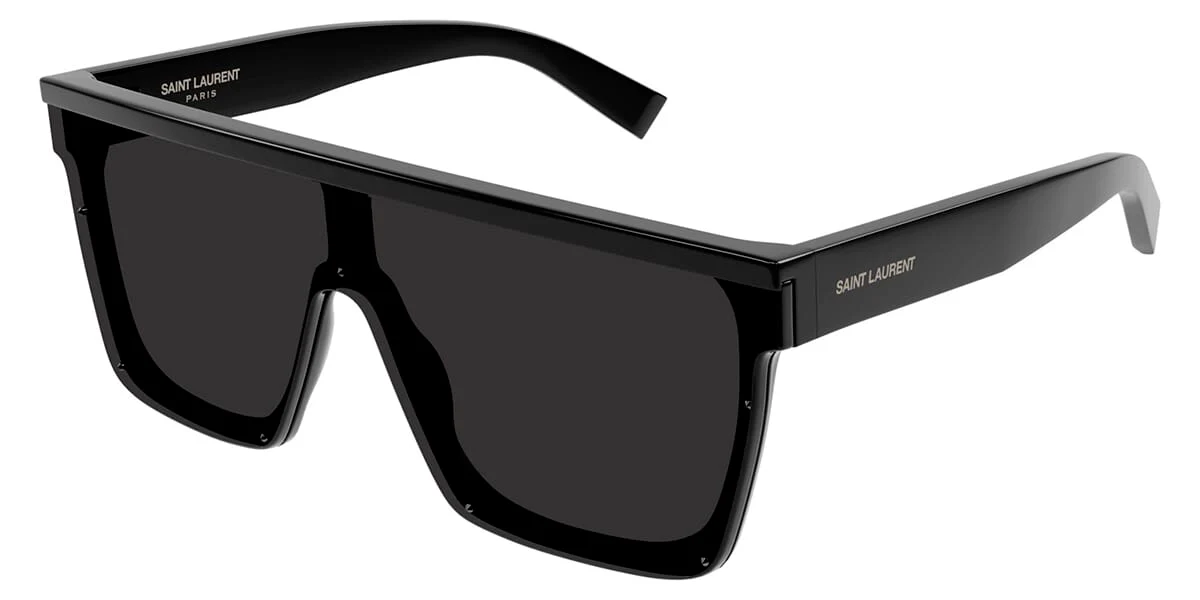 Saint Laurent Sun SL 607 001 - As Seen On Travis Kelce & Sexyy Red
