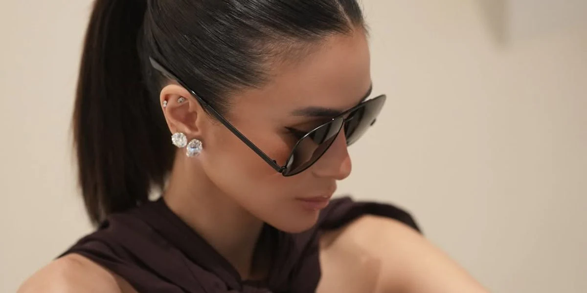 Saint Laurent Sun SL 653 Leon 002 - As Seen On Heart Evangelista & Anja Rubik - Image 4