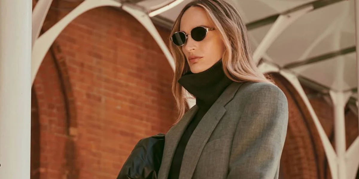 Saint Laurent Sun SL 692 003 - As Seen On Lauren Santo Domingo & Jessica Alba - Image 4