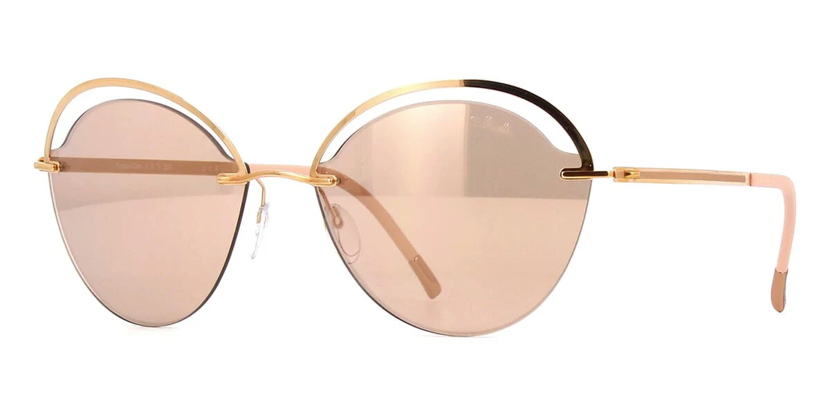 Silhouette Golden Gate 8170/75 3520 Gold Plated