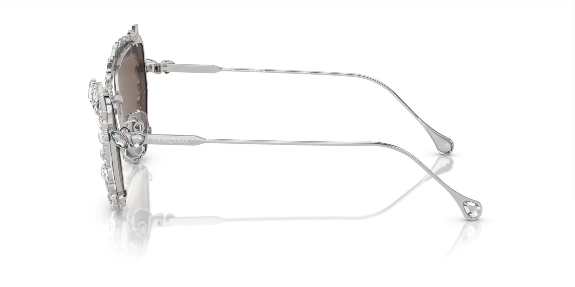 Swarovski SK7011 4001/AP with Clip-On Trim - As Seen On Kendra G & Jessica Wang - Image 3
