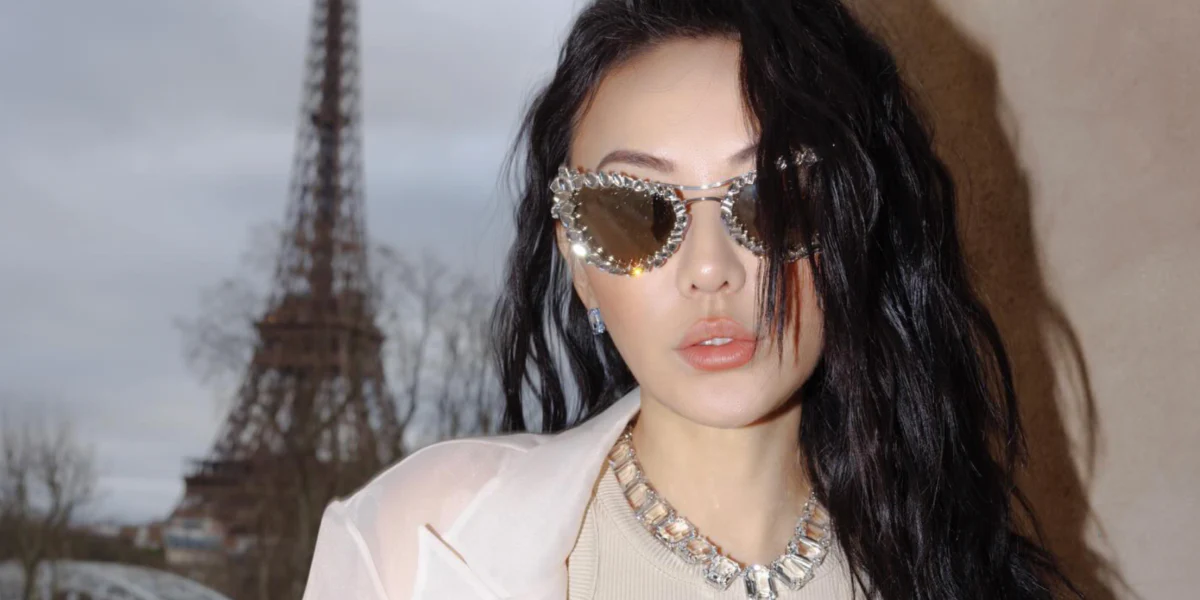 Swarovski SK7011 4001/AP with Clip-On Trim - As Seen On Kendra G & Jessica Wang - Image 5