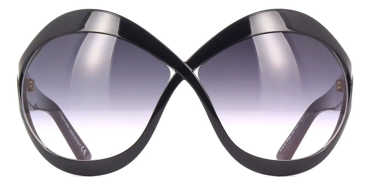 Tom Ford Carine-02 TF902 01B - As Seen On Ebony K. Williams - Image 2