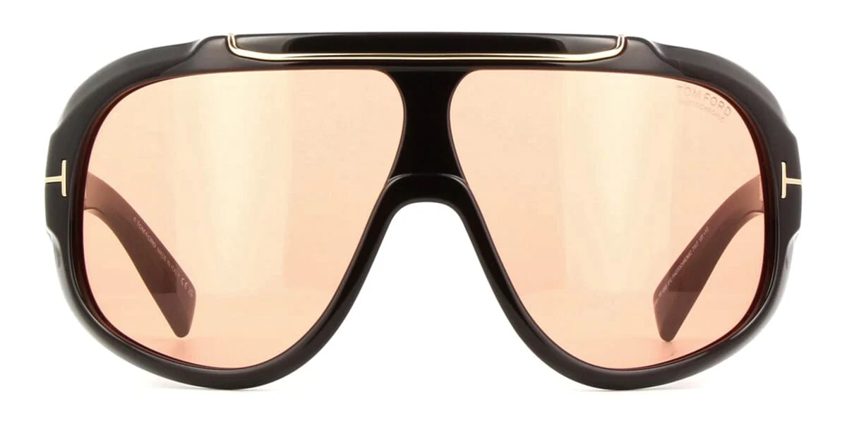 Tom Ford Rellen TF1093 01E Photochromic - As Seen On Jennifer Hudson & Dixie D'Amelio - Image 2