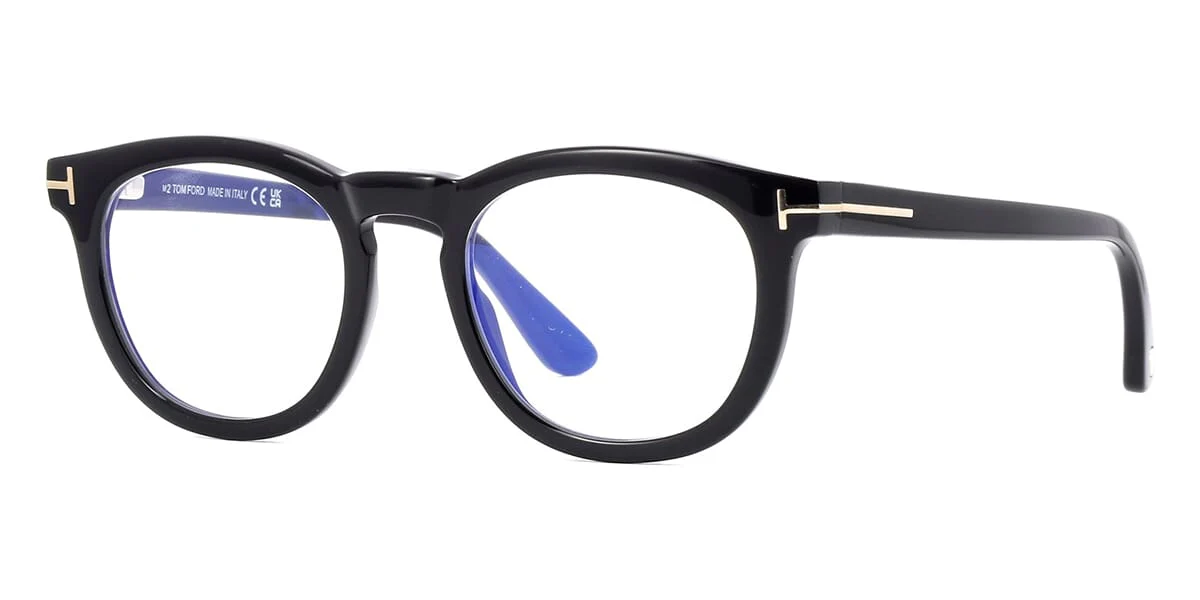 Tom Ford TF5993-B 001 Blue Control with Magnetic Clip On