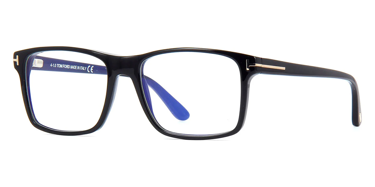 Tom Ford TF5682-B 001 Blue Control with Magnetic Clip-On