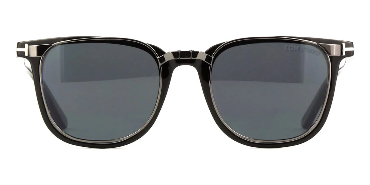 Tom Ford TF5916-B 001 Blue Control with Magnetic Clip On - As Seen On Corey Hendrix - Image 2