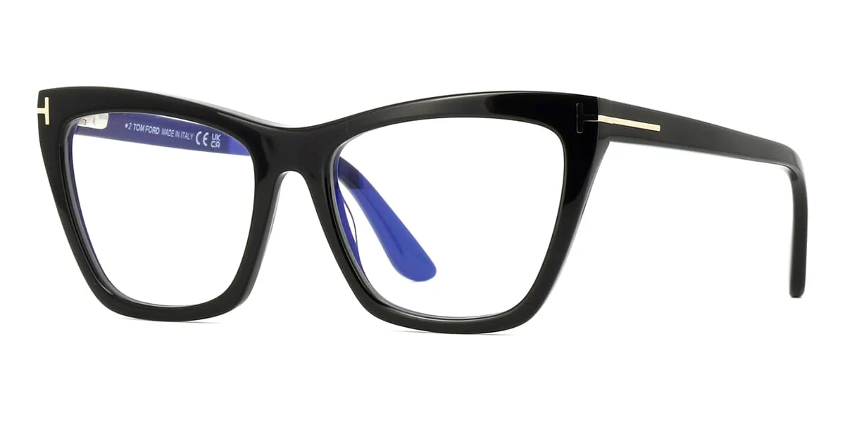 Tom Ford TF5971-B 001 Blue Control with Magnetic Clip On