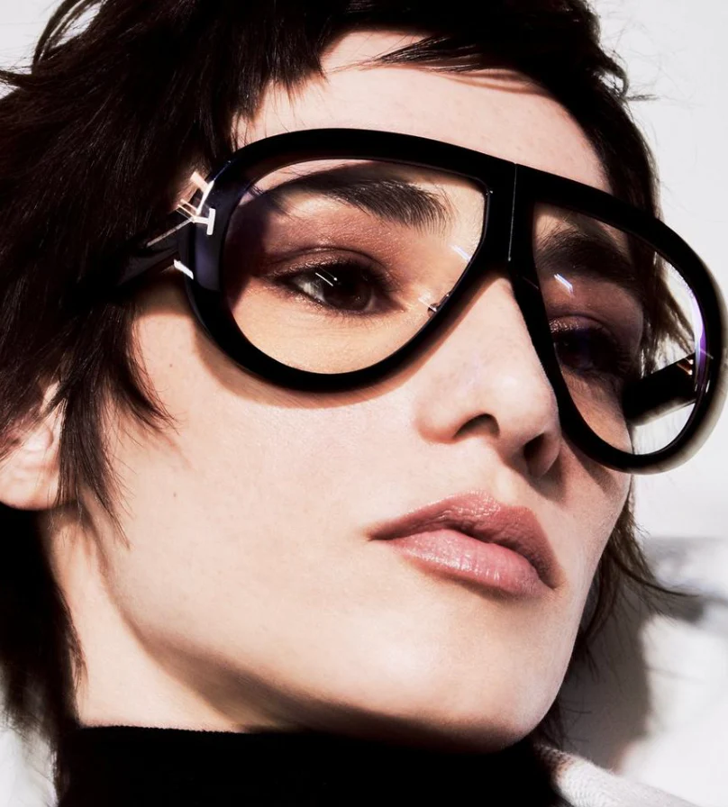 Tom Ford Troy TF836 001 Blue Control - As Seen On Janelle Monae & Lisa Rinna - Image 8