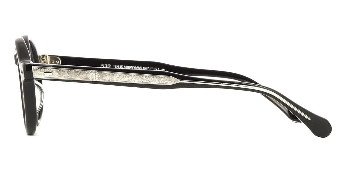 True Vintage Revival Classic Circular TVR 532 Classic Black Clear - Image 3