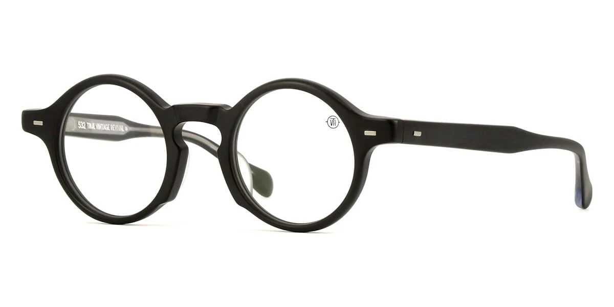 True Vintage Revival Classic Circular TVR 532 Matte Black