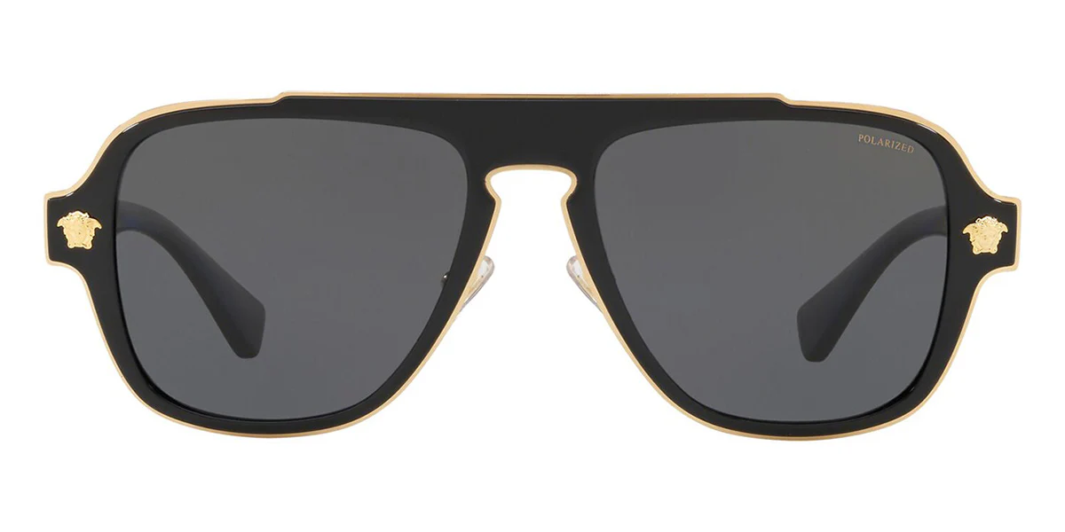 Versace Medusa Charm 2199 1002/81 Polarised - As Seen On Tyson Fury & Pankaj Tripathi - Image 2