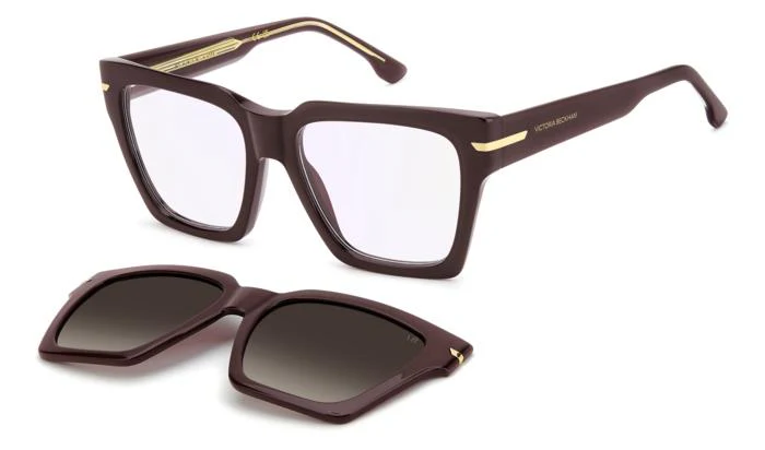 Victoria Beckham VB7009/C LHFLA with Magnetic Clip on Polarised - Image 5
