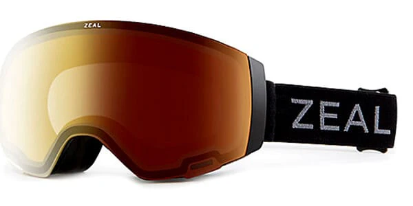 Zeal Ski Mask Portal Dark Night Gold 11323 Photochromic Polarised with interchangable low light lens